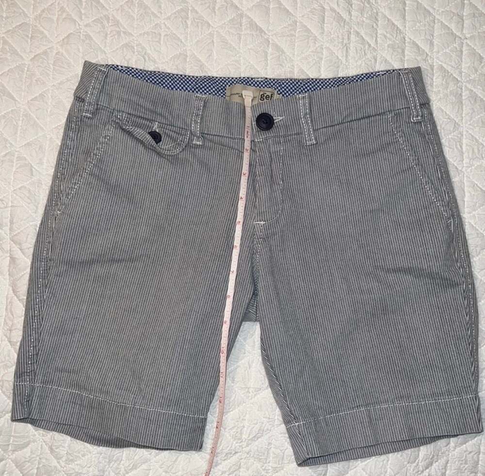 Gef France Tamara Bermuda Striped Shorts
